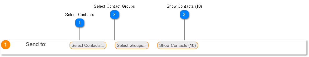 Step 1: Select Contacts to Send to